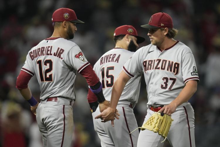 Diamondbacks Angels Baseball