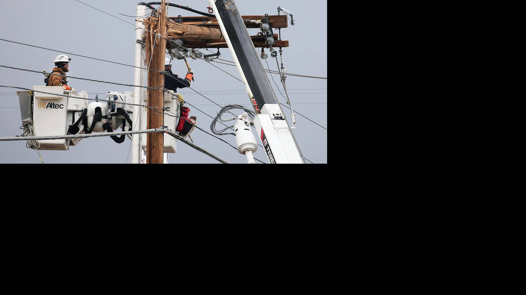 Downed power lines across Tucson area prompt road closures | Crime ...