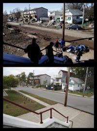 Before and After: Photos from Hurricane Sandy recovery