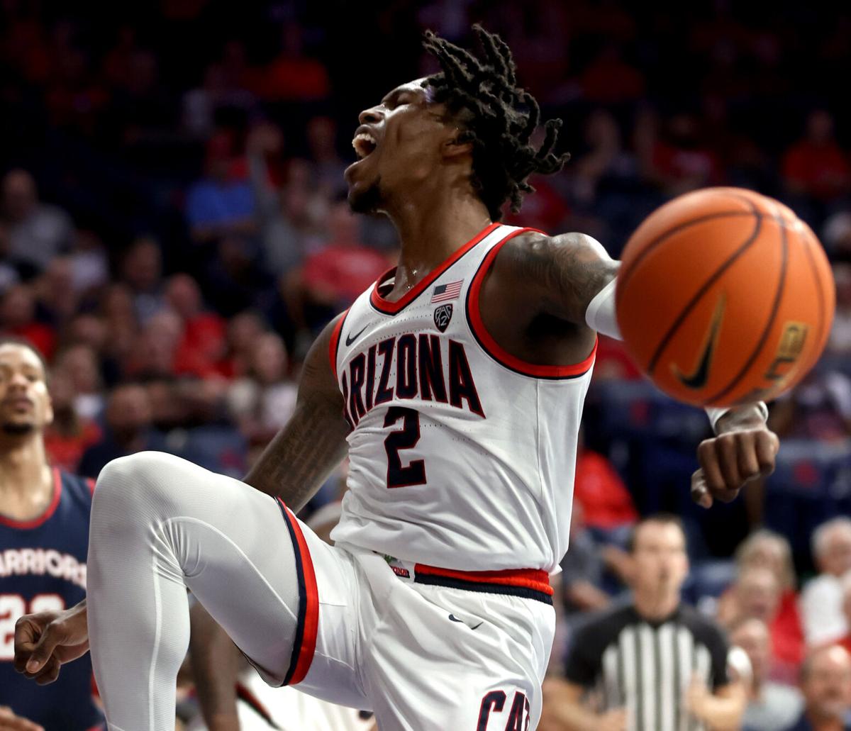 Arizona's Oumar Ballo, Caleb Love named to 50-player Naismith Trophy