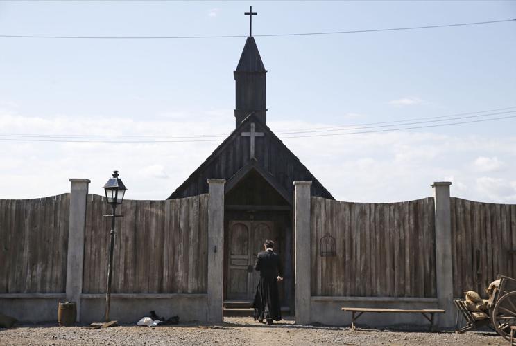 Untitled Cabrini film set (copy) church giampiero judica