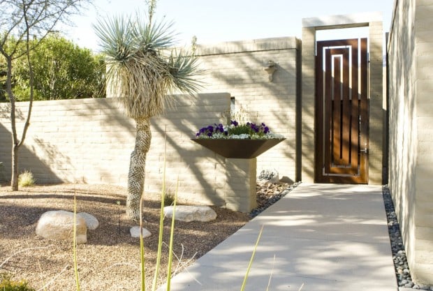 Open spaces lend a modern look    