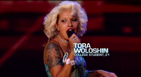 Tora Woloshin's 'X factor' audition