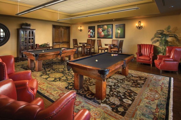 Billiards Room at Quail Creek