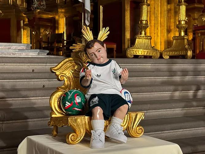Mexico's soccer Baby Jesus trend sparks debate