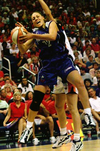 Adia Barnes through the years