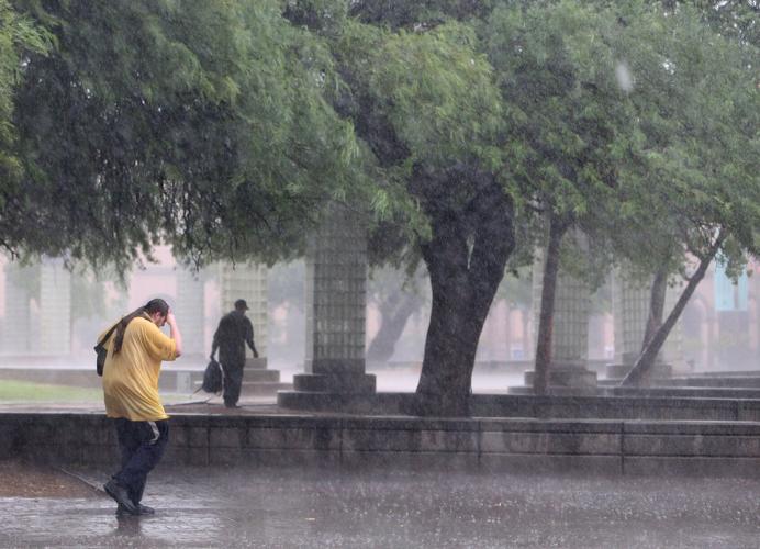Rainy Monday afternoon for big slice of Tucson area