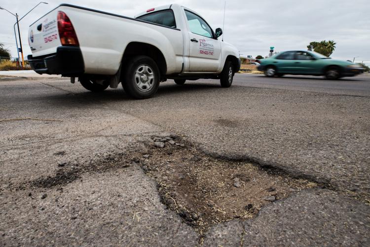 Potholes in Tucson