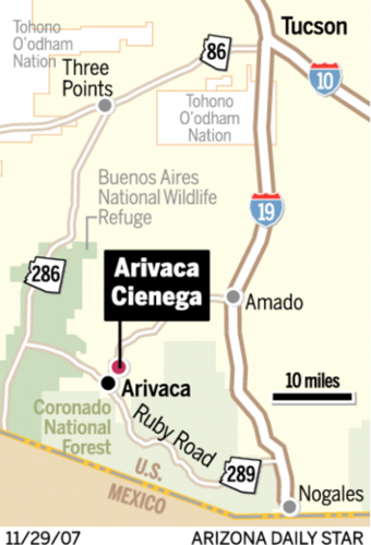 Arivaca Cienega: Improved trail, educational pavilion for Cienega visitors  