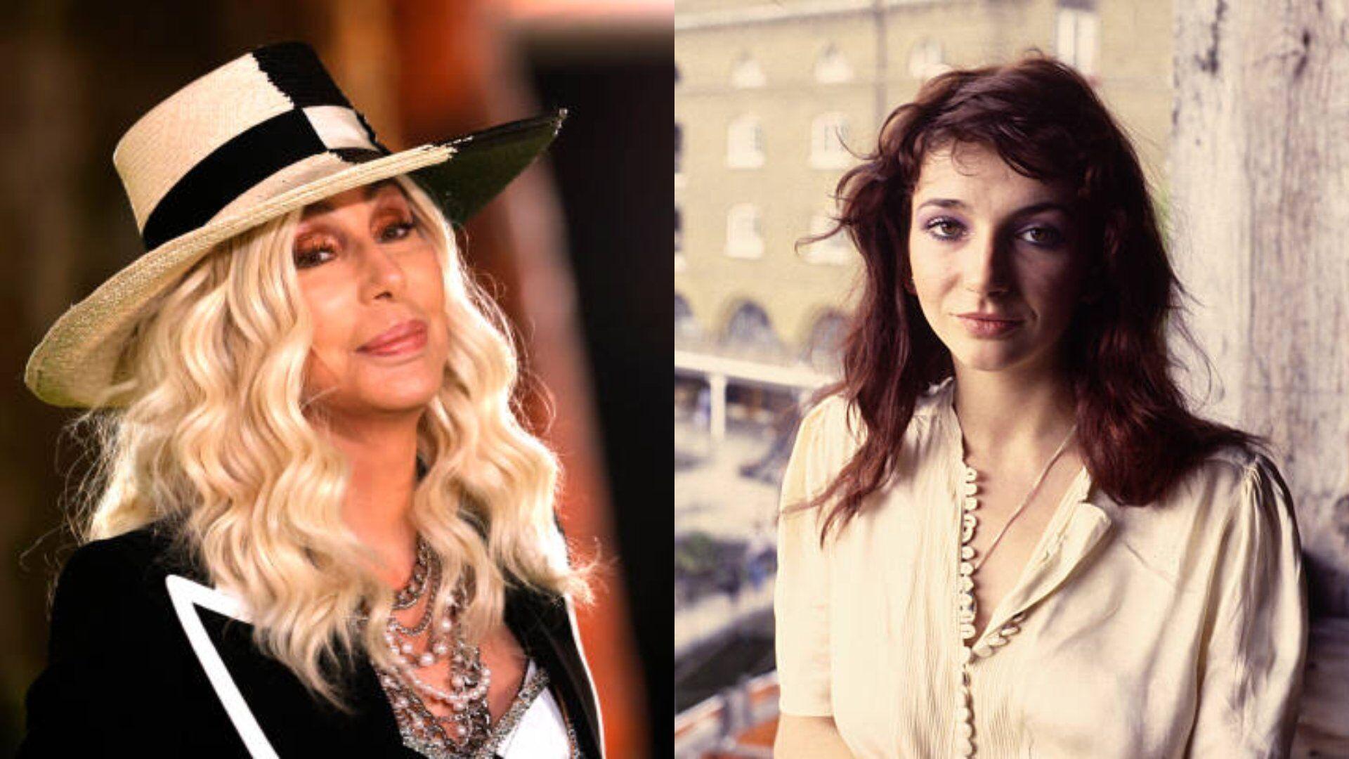 Cher congratulates Kate Bush for breaking record as oldest female number  one