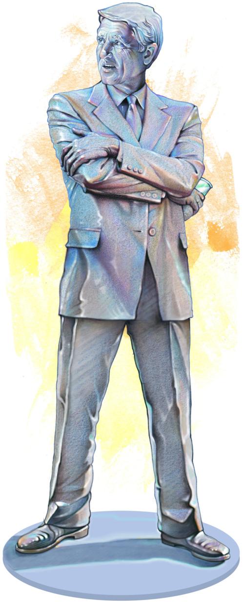 Lute Olson Illustration