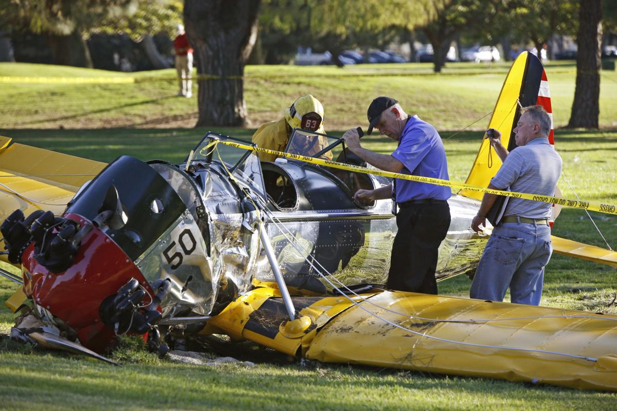 Photos Harrison Ford survives crashlanding