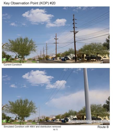 TEP Kino to DeMoss Petrie transmission line