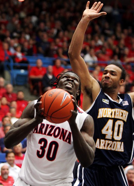 Arizona vs. Northern Arizona men's college basketball