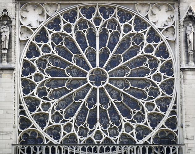 APTOPIX France Notre Dame Fire