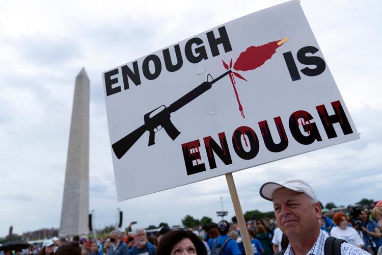 Enough is enough gun sign