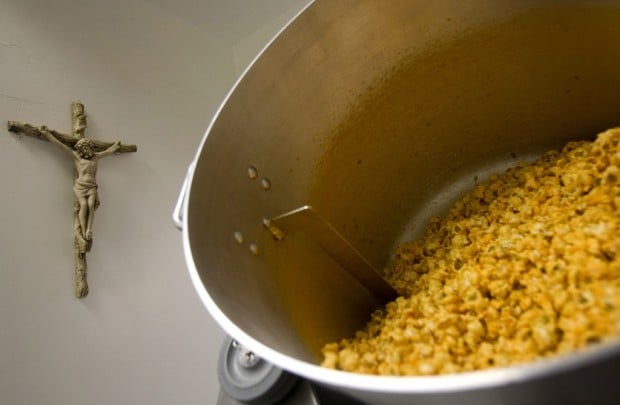 Benedictine Sisters, with an assist from UA, seek security in popcorn   
