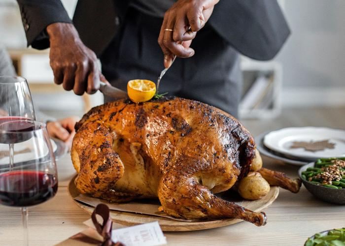 Turkey carving