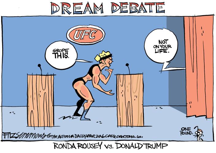 Daily Fitz Cartoon: Final Debate