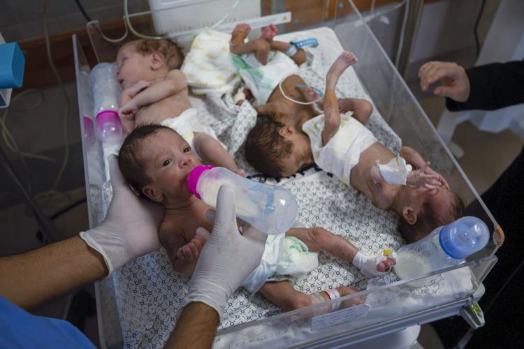 Gaza Shortages Babies