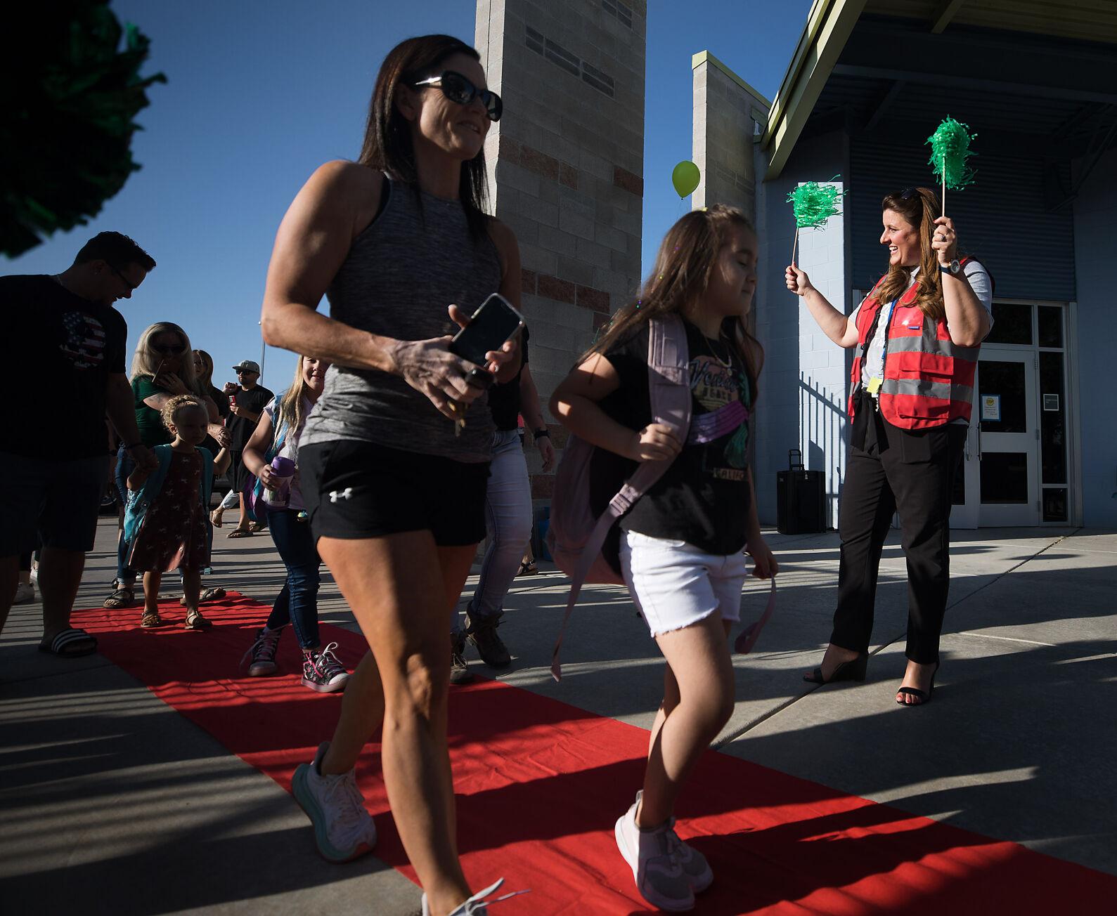 Photos First day of school at Ocotillo Ridge Elementary School and