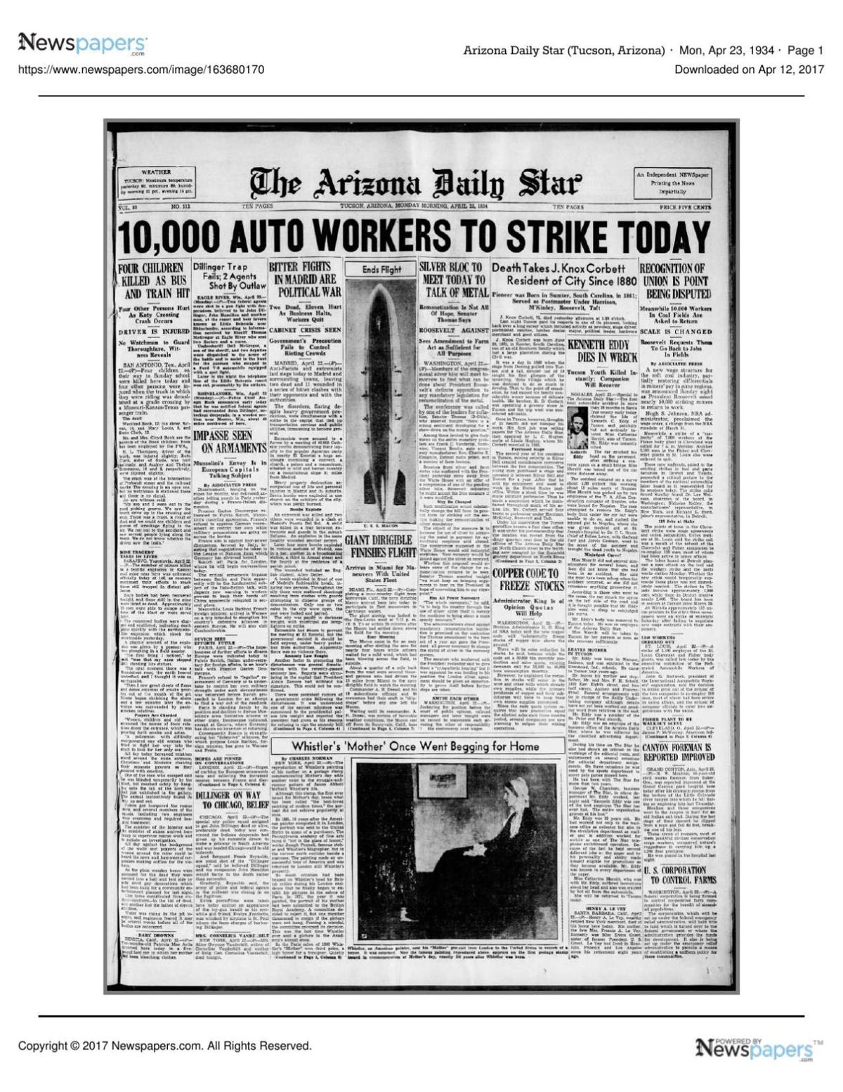 Arizona Daily Star front page April 23, 1934.pdf