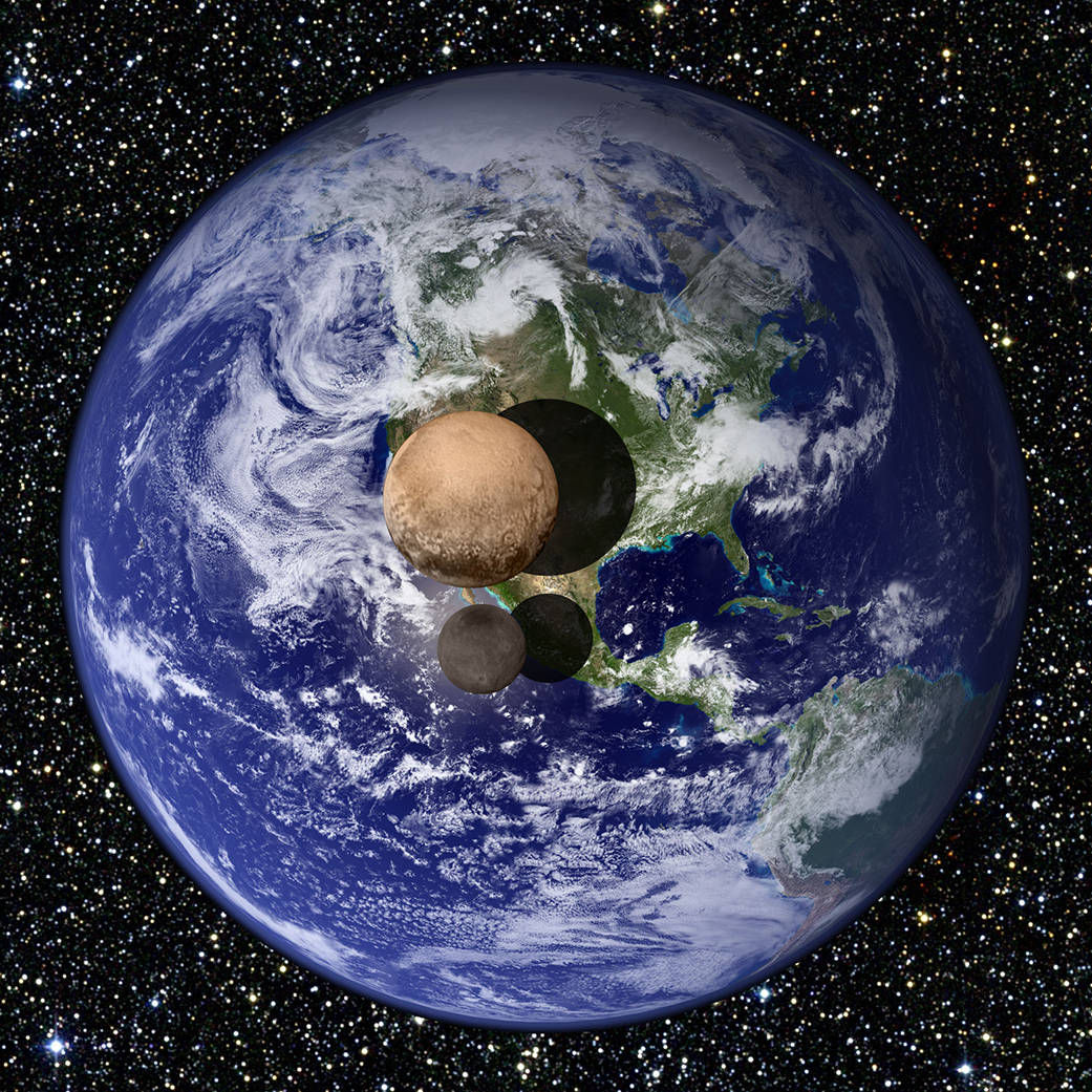 Pluto is big (enough)