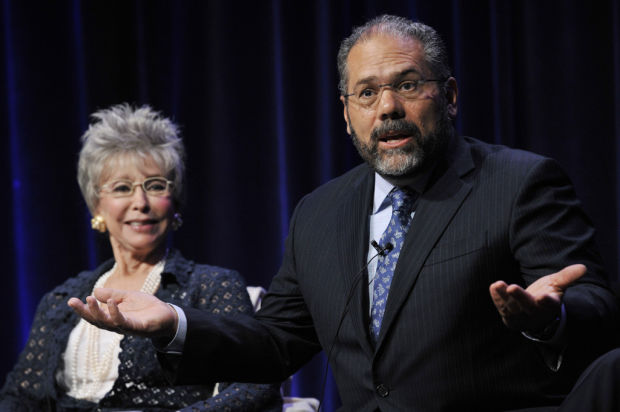 Ray Suarez, Rita Moreno