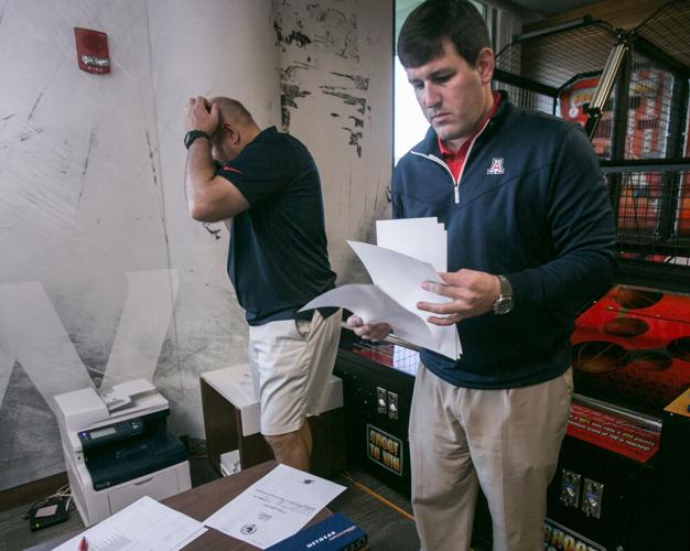 Signing day on campus at UA
