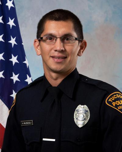 Reinstated Tucson police Officer Vincent Valenzuela