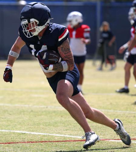 Spring football practice
