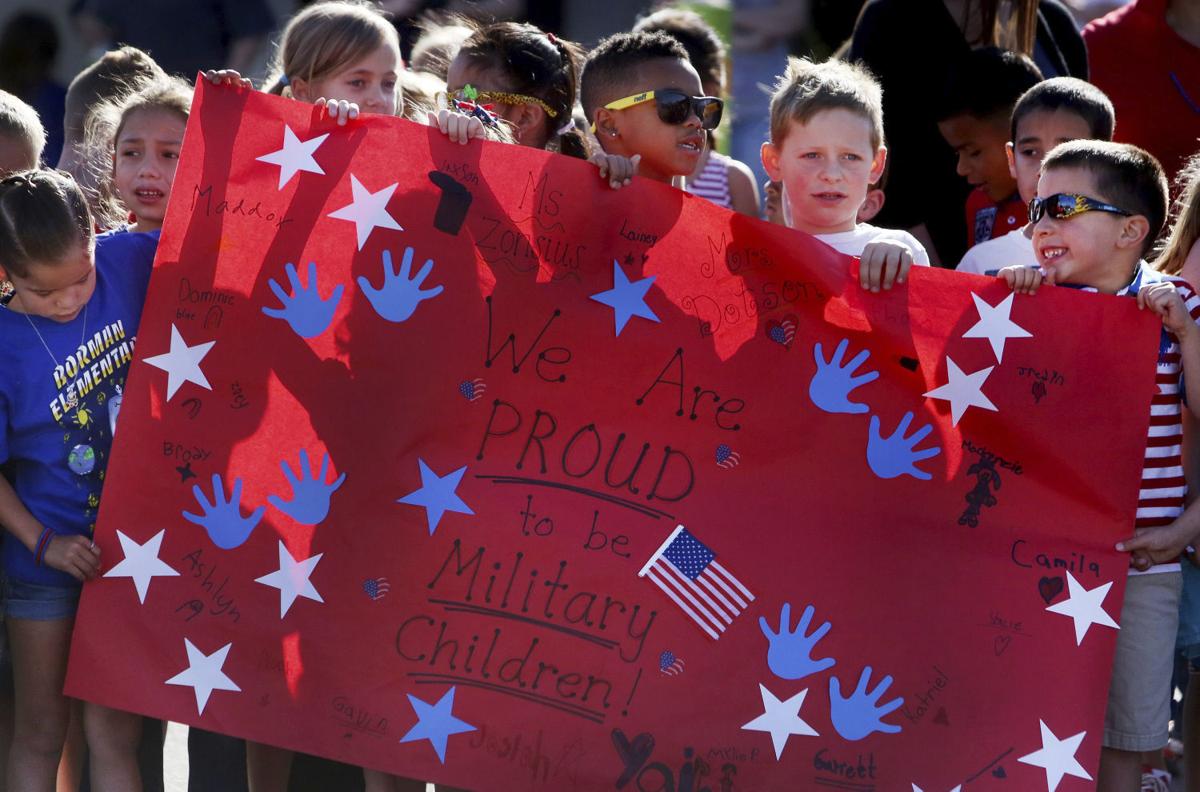 Red, white and blue for Davis-Monthan's Borman Elementary