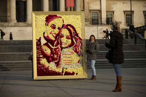 Britain William and Kate Portrait