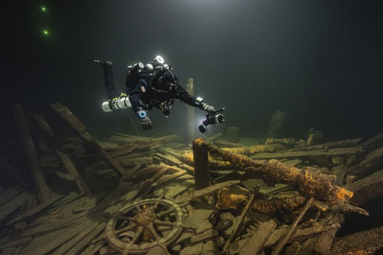 Poland Shipwreck Champagne