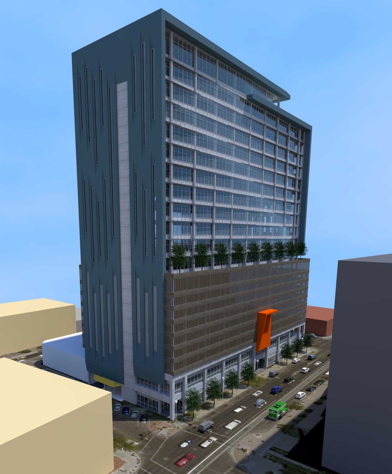 Developer's Plans Call For 20-story Building In Downtown Tucson ...