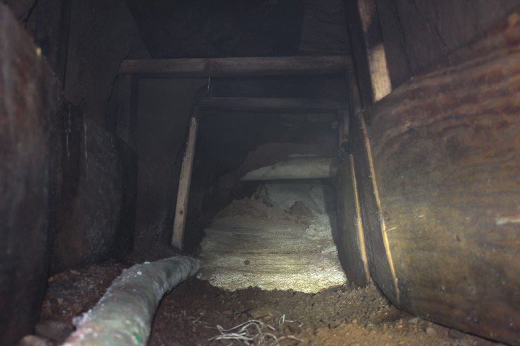 Incomplete Illicit Cross-Border Tunnel Discovered in Nogales