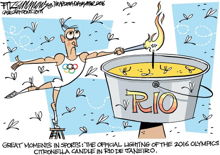 Daily Fitz Cartoon: Rio