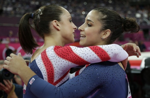 London Olympics: Gymnastics: Aly's turn to have the floor    