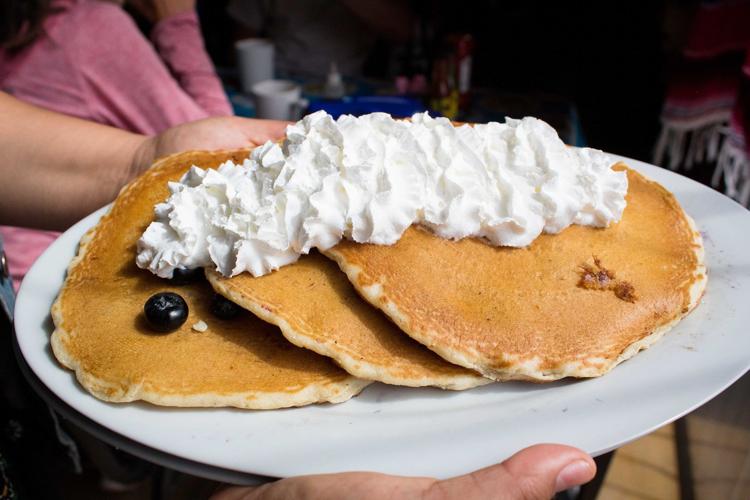 Coyote Pause Cafe mesquite pancakes