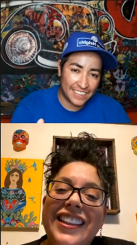 Galería Mitotera Mel Dominguez y Patricia Silva