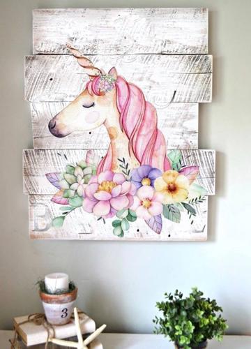 water color unicorn tipsy picassos