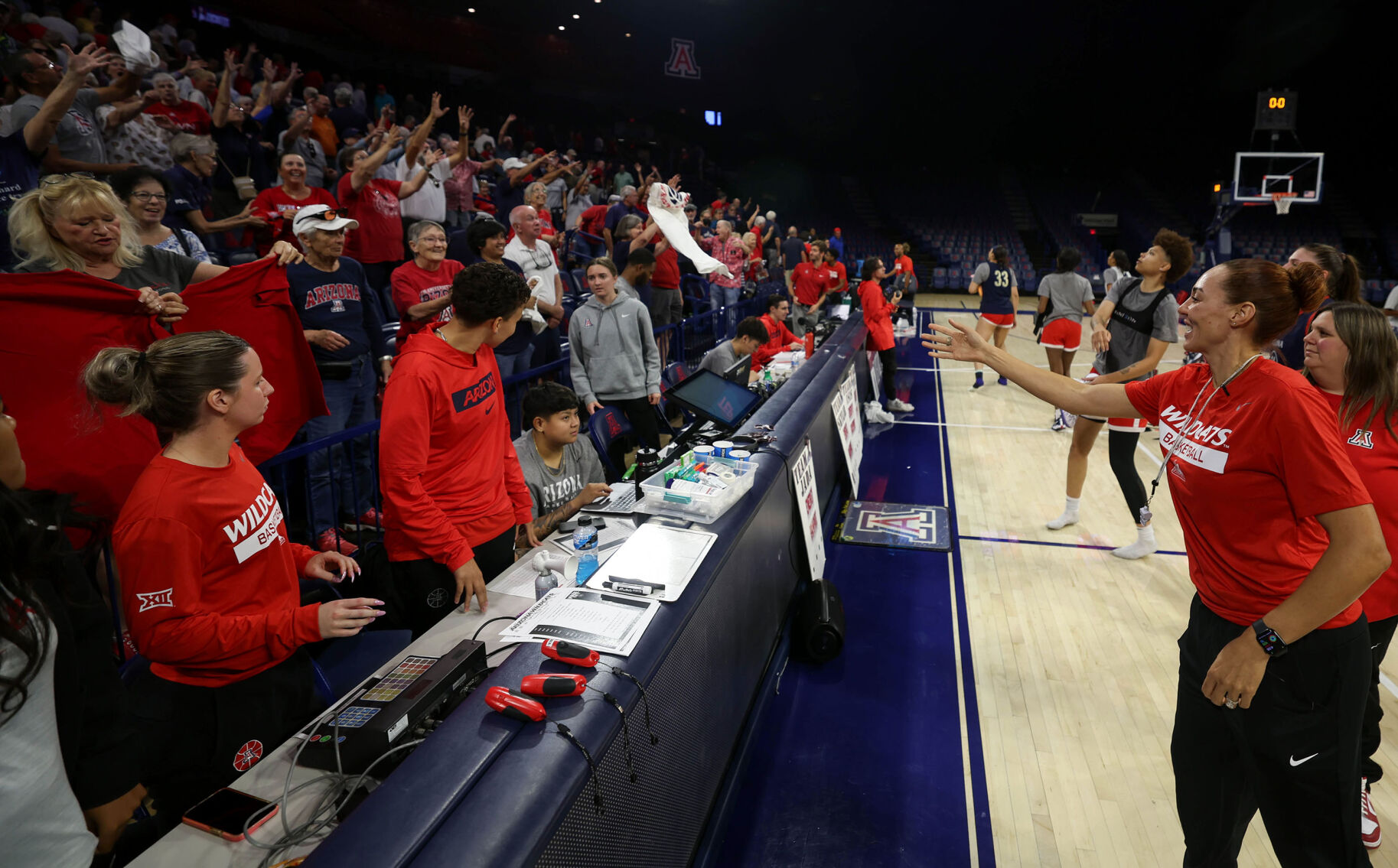 Arizona WBBall open practice | Oct. 17, 2024