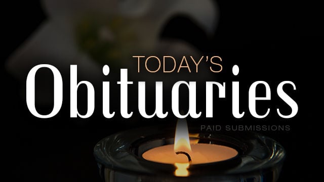 In memoriam: Funeral notices, July 20, 2019