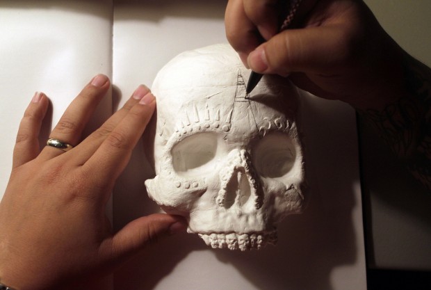 Artists hit the pub for a draft and a draw   