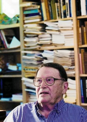 Lauded poet stays positive  