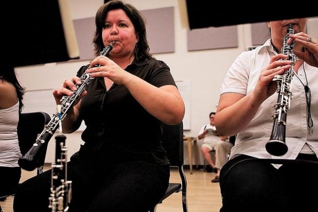 Oh, yes: Oboe player Binkley gets in shape for grueling concerto  