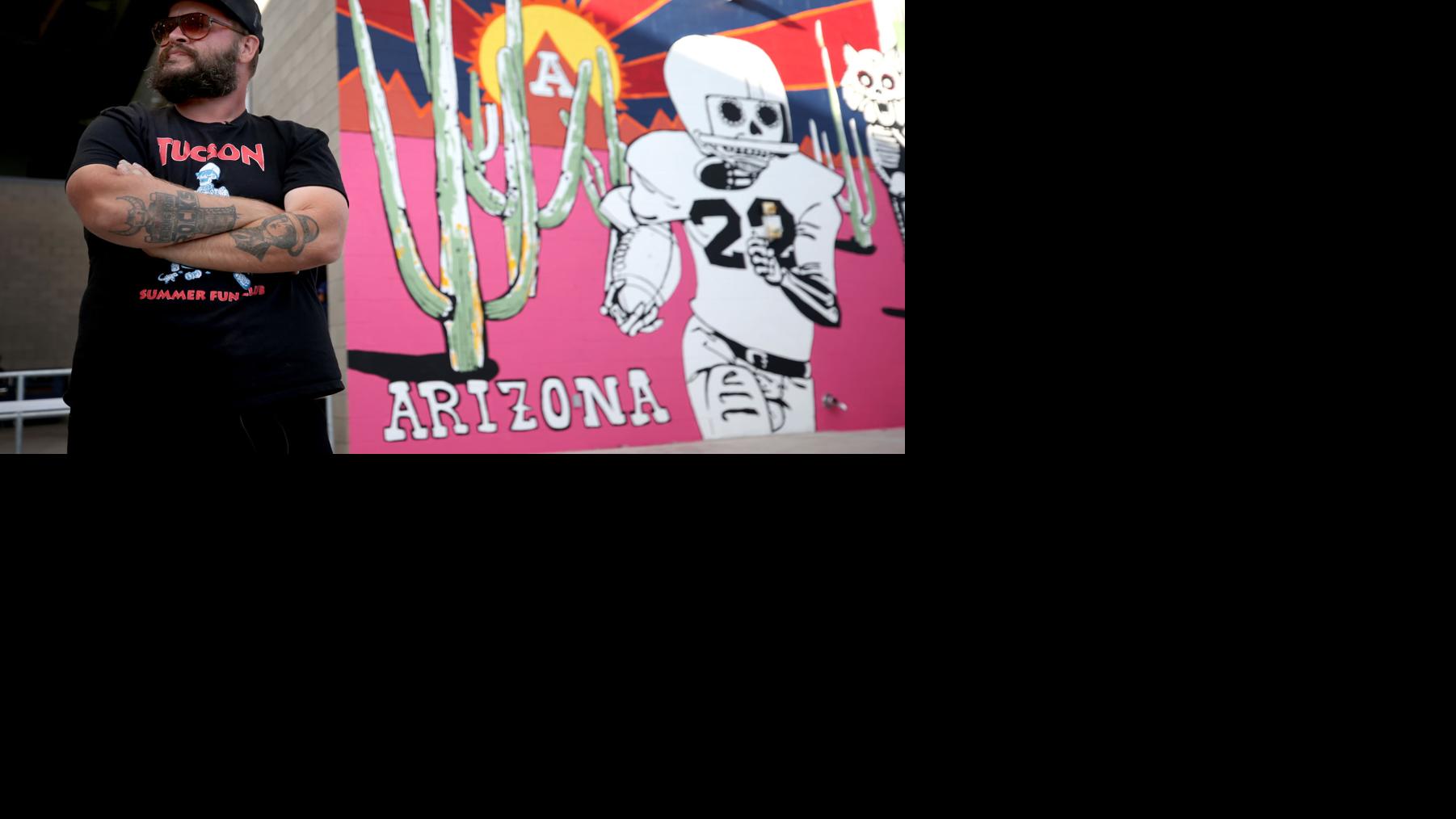 Check out Arizona Stadium's new mural, check in on Khalil Tate's stats and  learn about the Red Raiders