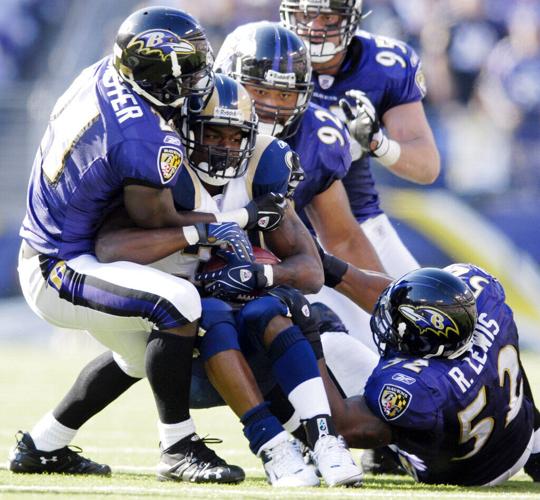Chris McAlister, Ray Lewis, Haloti Ngata, Antonio Pittman