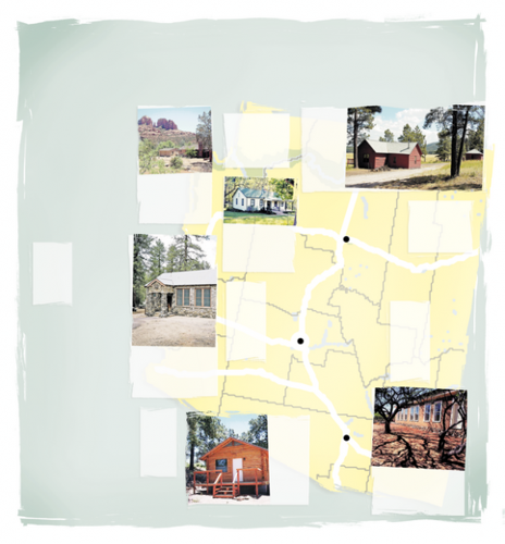 National Forest land: Rent rustic cabins  