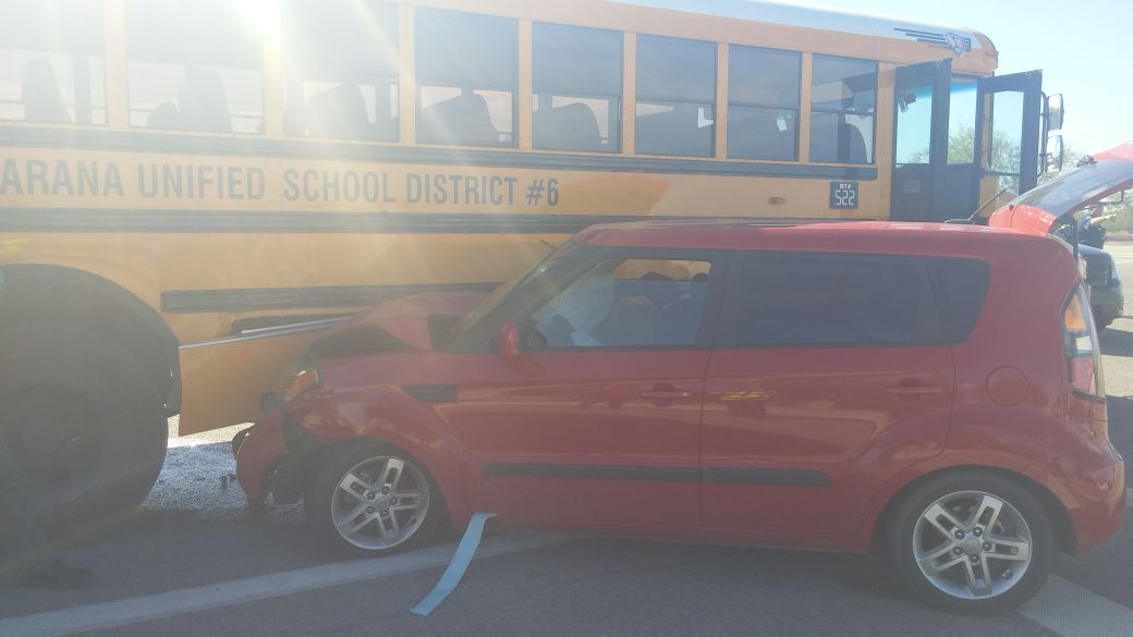Marana school bus crash